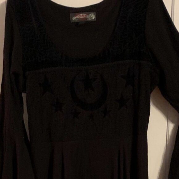 Plus Size Eternal Love Goth Witch black dress XXL - Picture 12 of 14